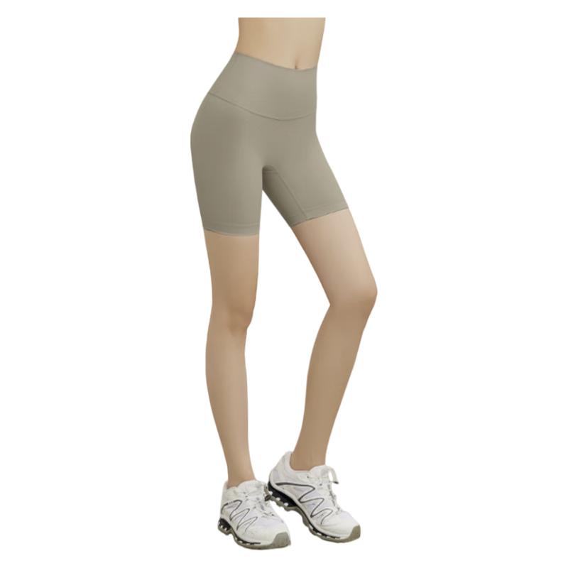 Yoga Pants for Women, One-Size High-Waisted Bike Shorts with Butt-Lifting Design, Tight-Fitting Sports Fitness Shorts