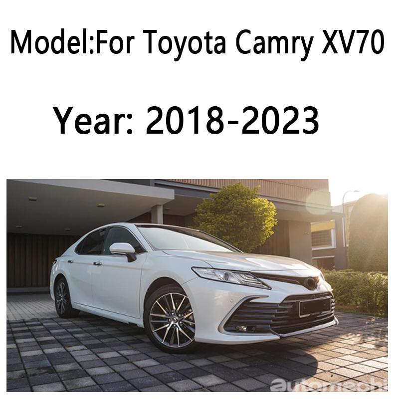 For Toyota Camry XV70 2018-2023 Daihatsu Altis Window Door Visor Vent Awning Sun Rain Wind Guard Cover Deflector Car Accessories