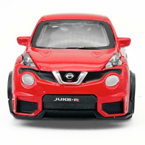 Bburago 1/43 Scale Nissan Juke-R Red Diecast Model Car, Finished Product, 18-30136 RE