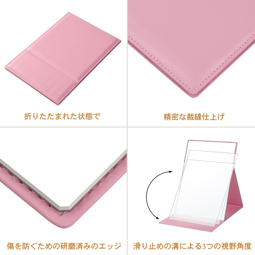 Mirror Tabletop Mirror Bend Stand Mirror Tabletop Mirror Makeup Mirror Mirror Cabinet Mirror Powder Mirror Portable Mirror Day KOUCOE Stylish Table