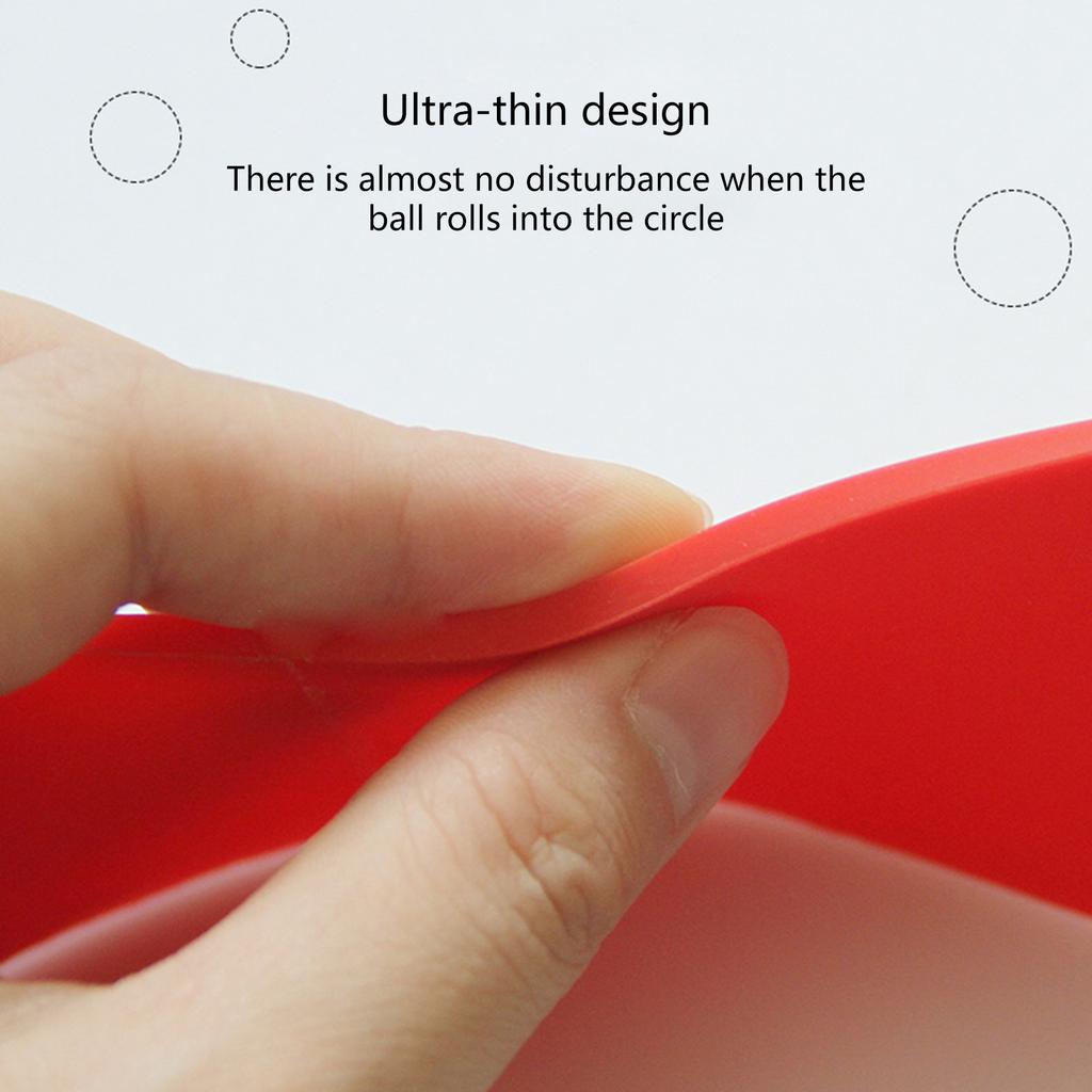 Silicone Golf Targets Circle Putting Pitching Targets Indicator Circle Training Aid for Chipping and Pitching Easy Use