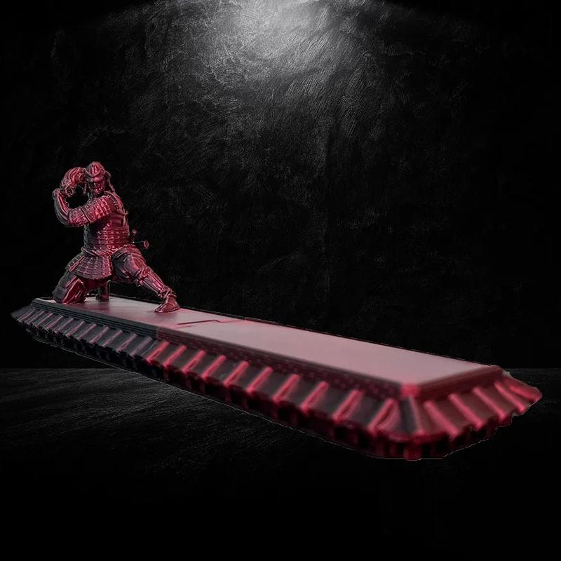 Kreativ røkelsesholder Røkelsesholder Japansk Samurai Japansk Stil Røkelsespinnestativ Aromaterapi Ornament Hjemmedekor