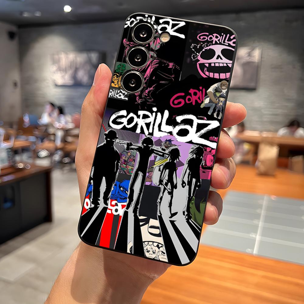 

G-Gorillaz Fondo De Pantalla Phone Case For Samsung S24 Ultra S22 S23 S25 S20 Fe S21 Plus A54 A34 A53 A16 Back Cover Samsung s23fe