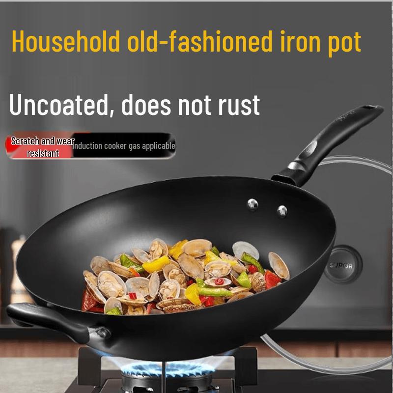 SUPOR Cast Iron Wok
