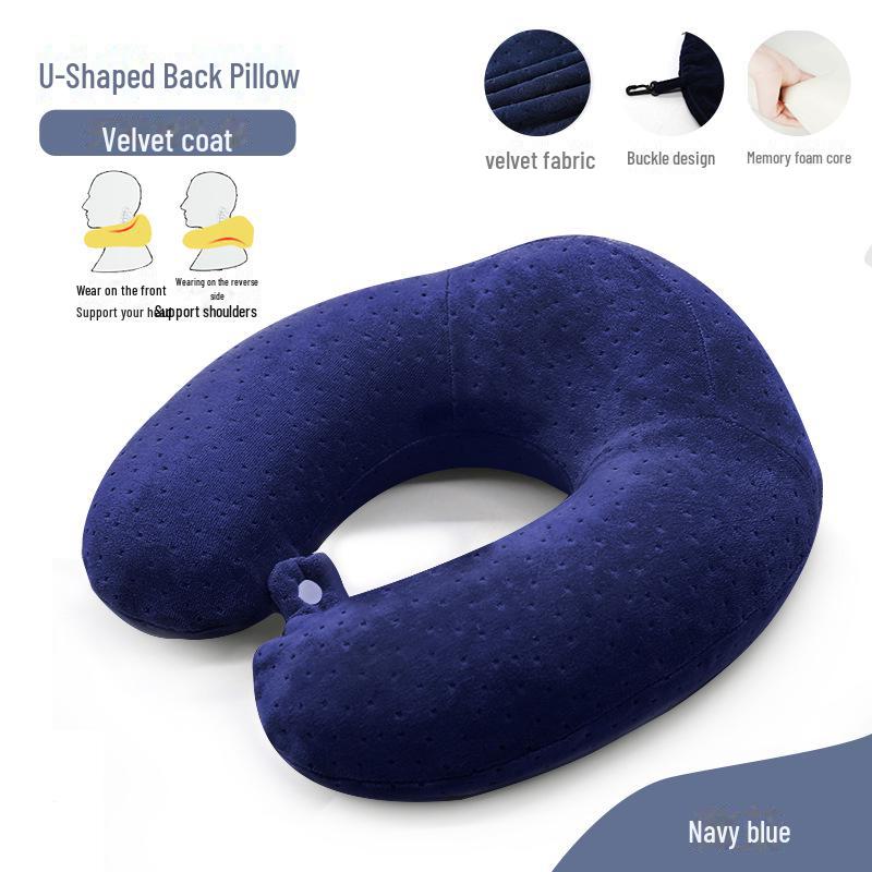 

Подушка для шеи U-образной формы из пеноматериала с эффектом памяти - мультяшный дизайн для детей 30*30*9/14