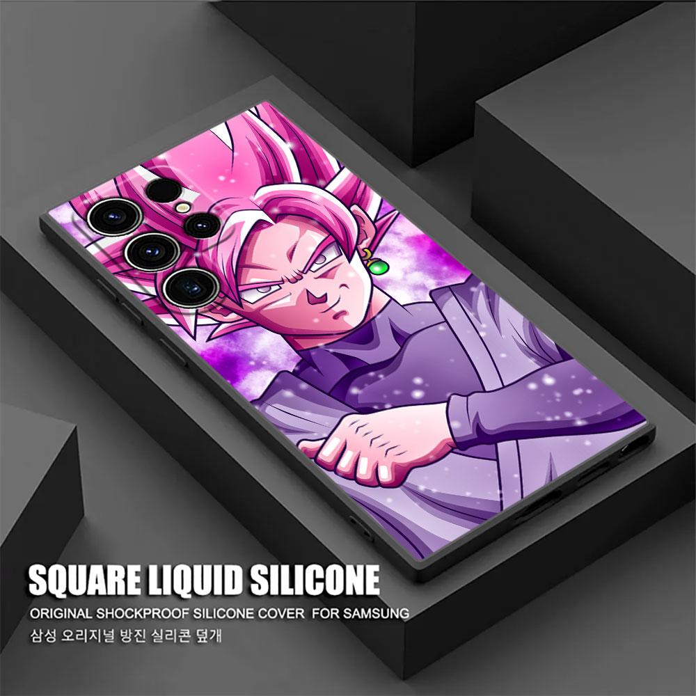 Goku Vegeta Super Saiyans Anime Phone Case For Samsung Galaxy S25 S24 S23 S20 S21 FE S26 S22 Ultra 5G S26 Plus S25FE Soft Cover