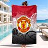 Manchester United Stadion Strandlaken, Sneldrogend, Makkelijk te Onderhouden, Geschikt voor Zowel Fitness als Strandvakanties, Sport Essentieel
