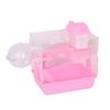 Acrylic Hamster Cage Double Layer Villa With Tray Small House For Golden Hamsters Tabletop Home Display For Kids And Pet Lovers