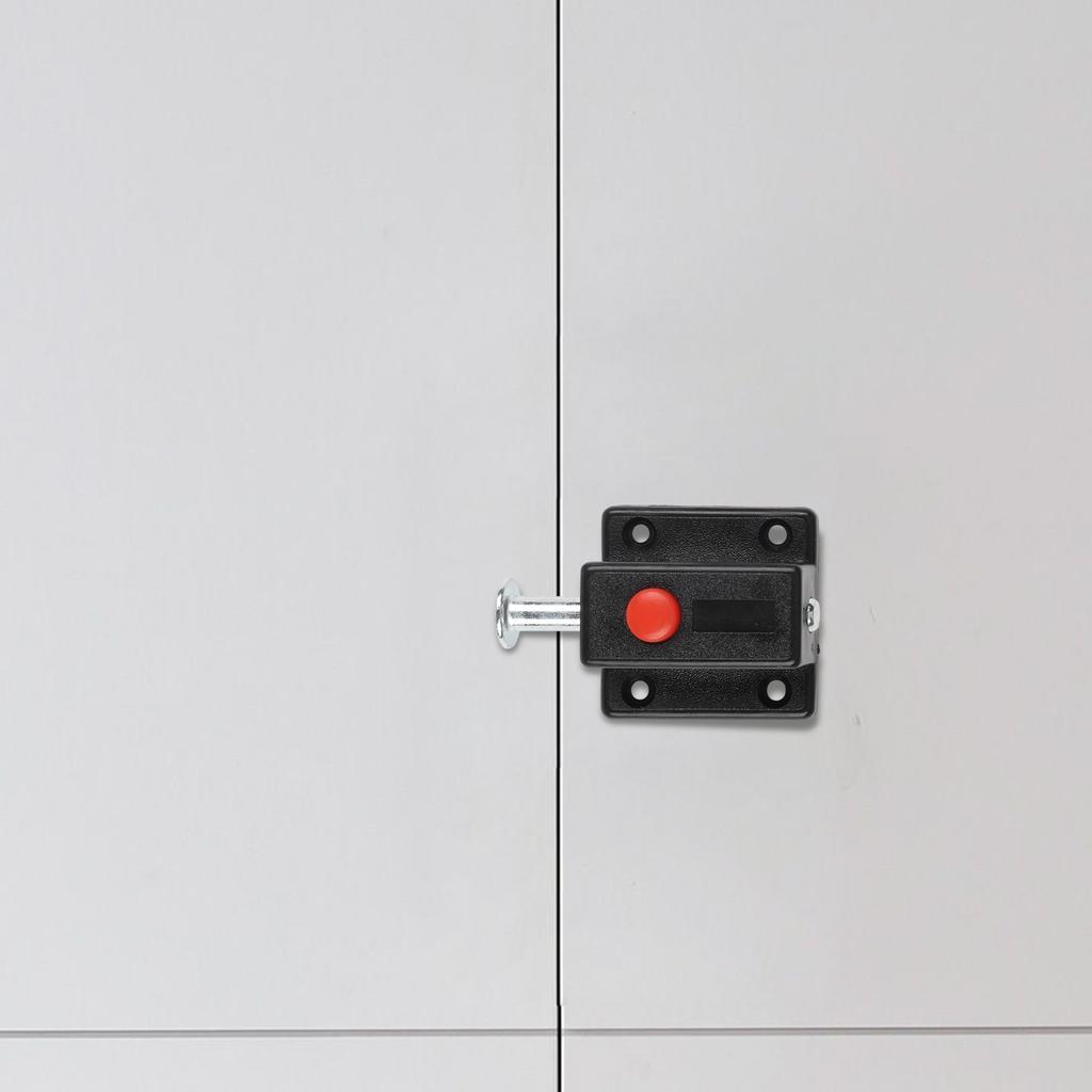 Lock Bolt Latch Cabinet Cupboard Furniture Set Slide Sliding 20pcs Anti-Thieft Catch Hardware Kit Locker Secure