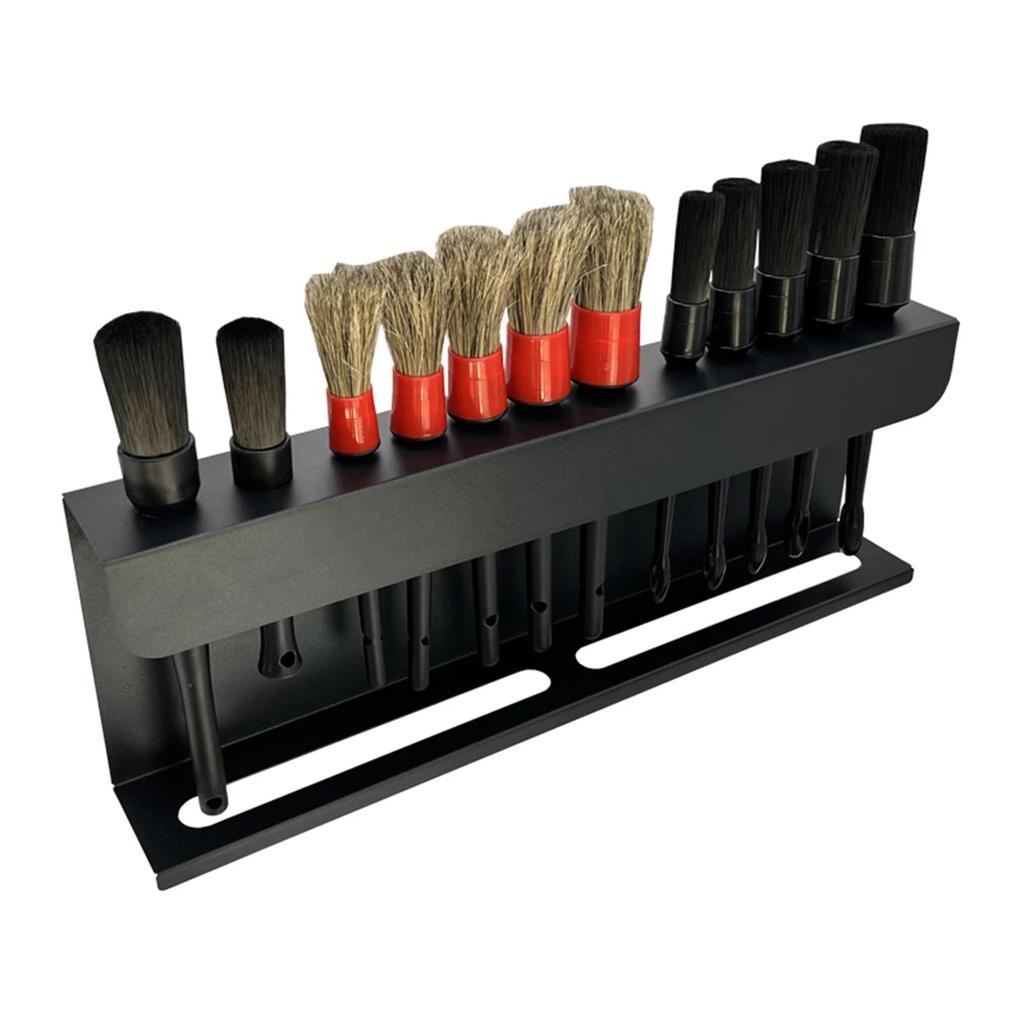 Detailing Brush Holder Spray Bottle Storage Rack Car Brush Holder For Car Detailing Brushes Auto Maintenance