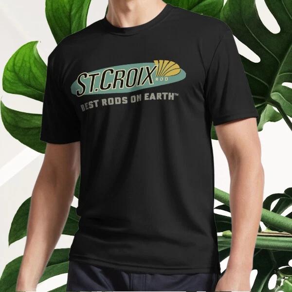 New FISHING ST CROIX LOGO Active T-Shirt Logo T-Shirt Funny Size S to 5XL XL