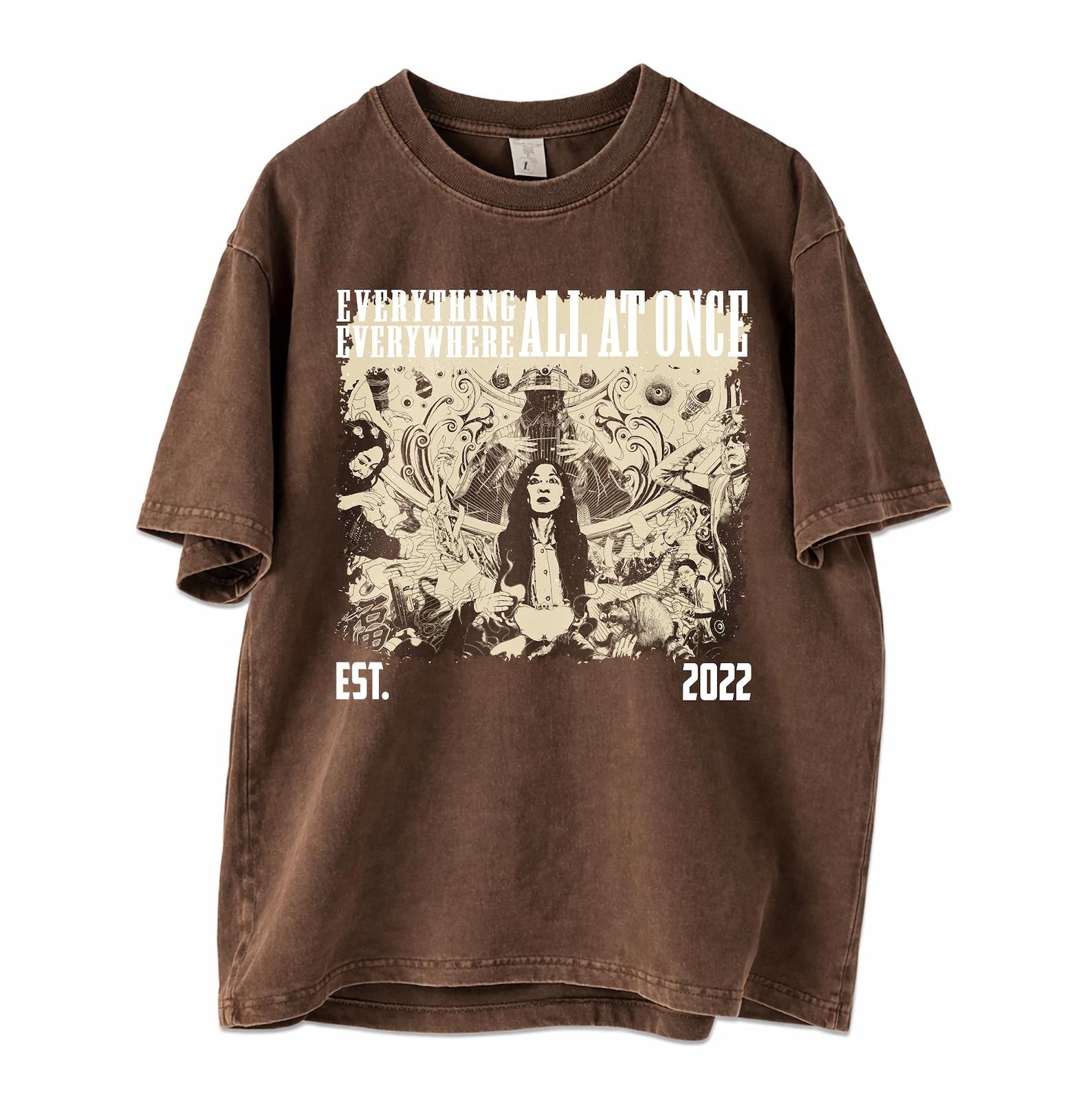 Everything Everywhere All at Once Shirt, Comfort Colors Movie Tee L