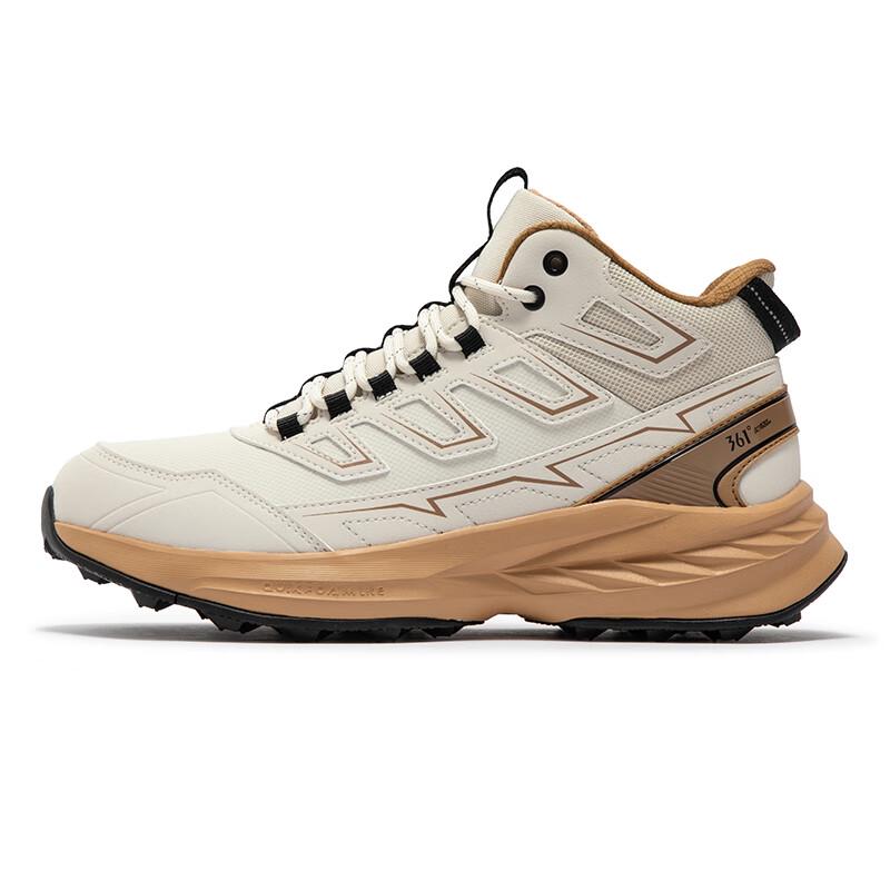 361° Men's Winter High-Top Fleece-Lined Outdoor Running Shoes