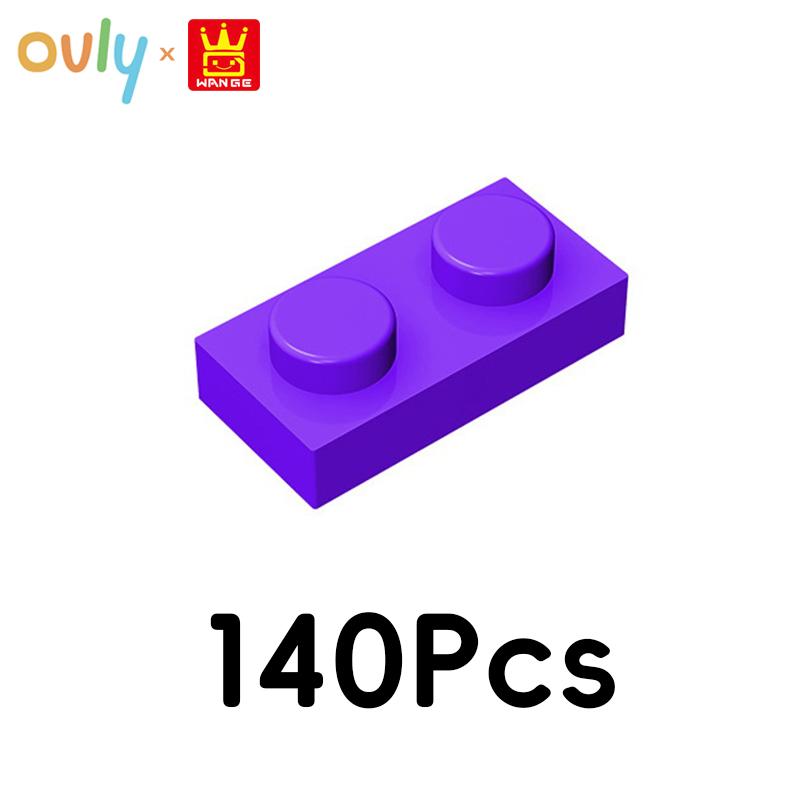 

WANGE 2*1 Building Blocks 140Pcs No.3023 Small Compatible Bricks 2-Hole Low Elements Accessories MOC DIY Bulk Kids Toy 50g(140pcs)