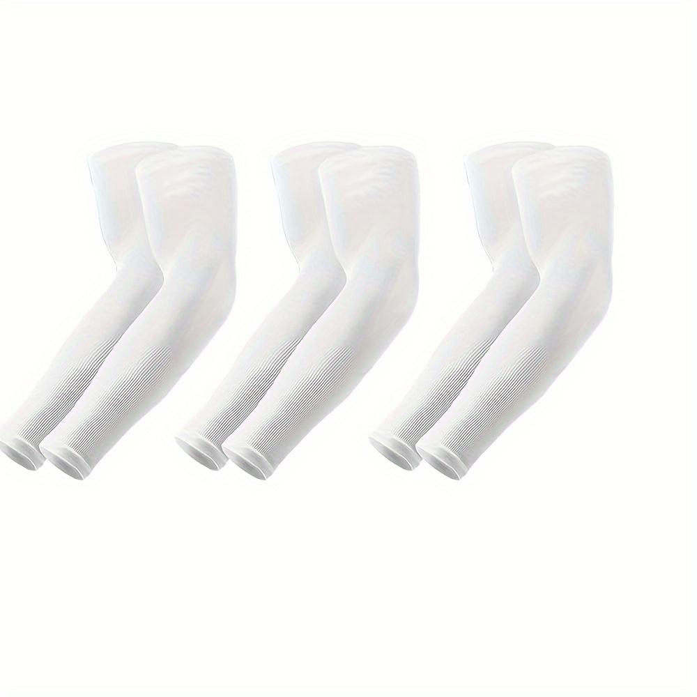 

2026 summer / spring outdoor Cooling Arm Sleeves | Breathable Elastic Quick-Dry Fabric, Ideal for Summer for Sports And Cycling 1 pair белый
