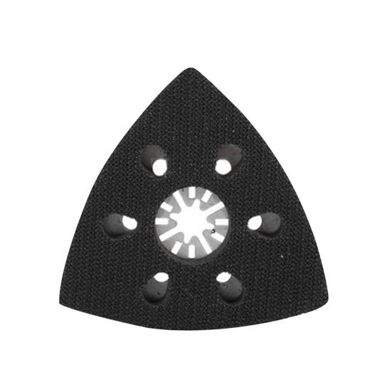 

90 мм Песчаная накладка с 6 отверстиями, быстросъемное универсальное треугольное полотно песчаной пилы для деревообработки