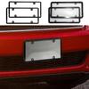 2pcs Tinted License Plate Covers Clear Frame Cover Clear Protector License Plate Covers For US Canada Vehicles