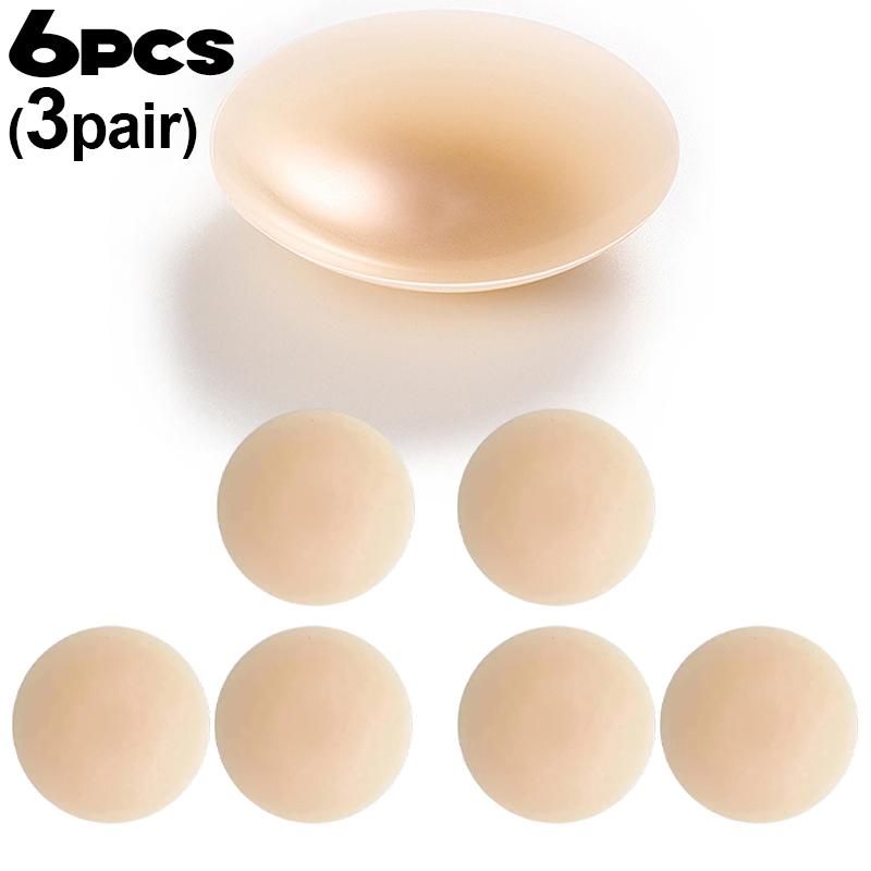 2-10PCS New Silicone Nipple Cover Women Reusable Breast Lingerie Bra Sticker Invisible Petal Lift Up Adhesive Pads Chest Pasties
