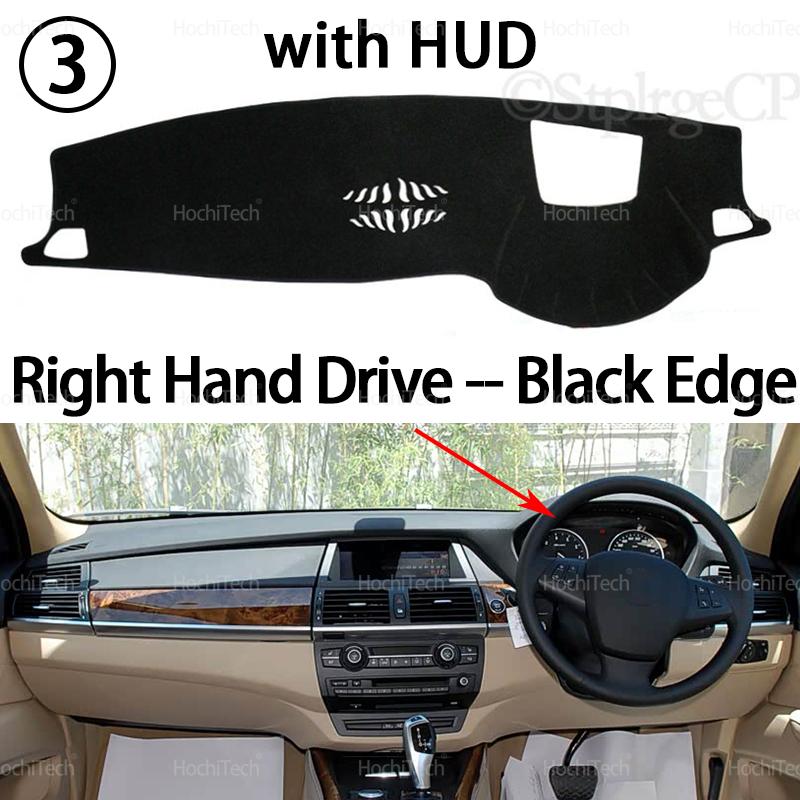 Dashboard Cover Avoid Light Anti-Slip Anti-dirty Mat Pad Sunshade Dashmat Protect for BMW X5 E70 X6 E71 2007-2013 LHD RHD