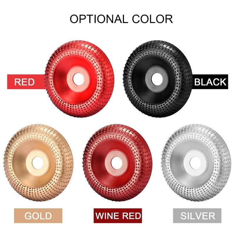 Wood Shaping Sanding Disc, Tea Tray Carving Buffing Pad, Angle Grinder Wood Carving Burr Disc Polishing Wheel
