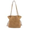 Vintage mattes Wildleder Ketten Achseltasche Damen 2026 Frühherbst Nische Leichter Luxus Schulter Handtasche