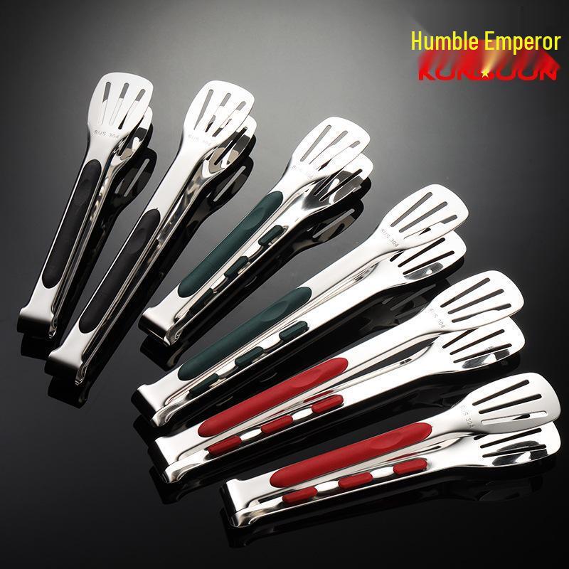 Qiān Xīng 304 Stainless Steel Anti-Scald Food Tongs