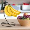 1-Pack Banana Holder Stand, Sturdy Banana Hanger Hook for Kitchen Countertop, Metal Modern Banana Stand Banana Rack, Keep Fresh for 15LB Banana or