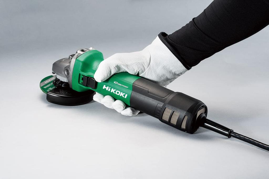 HiKOKI AC100V 125mm Electronic Disc Grinder with Variable Speed Function and Slide Switch Type G13VE2 (Hikoki)