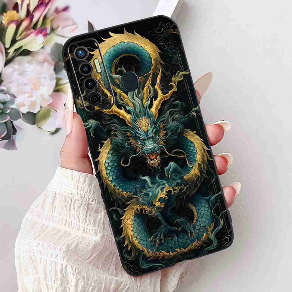 Cute Cat Cover For Tecno Camon 17 Case CG6 CG6j Silicone Soft Protection Shell For Tecno Camon 17 Camon17 Back Cover Casing 6.6"