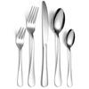 Stainless Steel Tableware Set  Home Creative Gold Western Style Steak Knife Fork Spoon Coffee Spoon 5-piece Set YSH