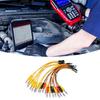 20PCS 3-Color 20 Pin Jumper Cable 4mm Banana Plug OBD2 Breakout Box  Wiring Short Circuit Checking