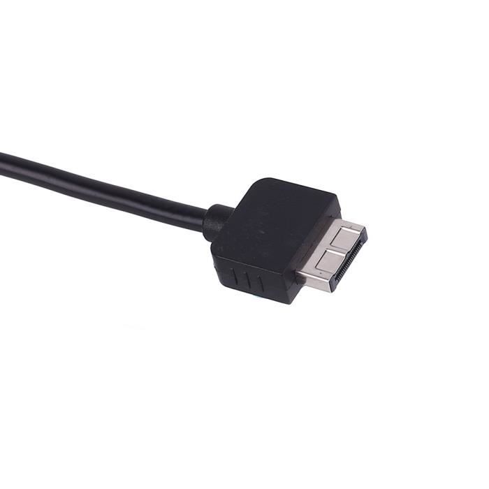 Câble de charge de chargeur de fil de câble de synchronisation de données USB 2 en 1 pour jeu PSVita PSV 1000