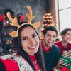 Antlers Headband Christmas Dress Up Headdress Dress Up Headband Costume for Kids Teens Adults Collectors Costume Parties Themed