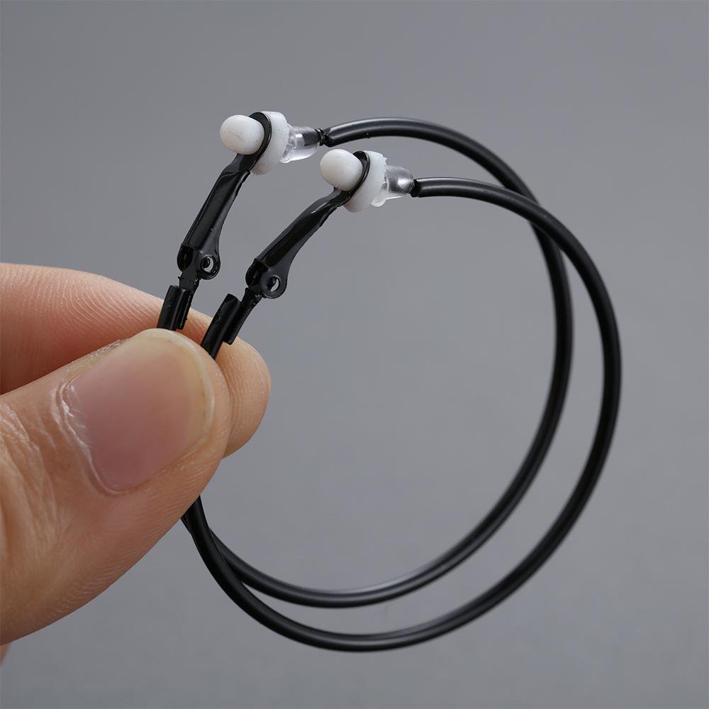 1 Pair Jewelry Women Fashion With Cushion Pad Without Piercing Earrings Hoops Big Circle Clip On Ear