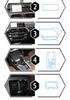 BMW X3/X4 Interior Scratch-proof TPU Film: Fits 25 Models, Includes Console, Navigation, Screen, Gear Shift Protection Sticker.
