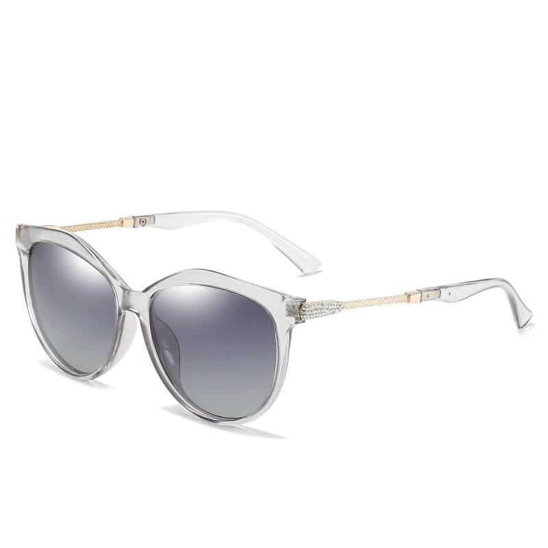 Evropské a americké pánské a dámské módní trendy gradientní retro polarizované sluneční brýle