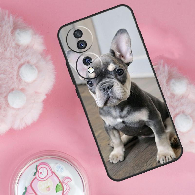 Pug Dog French Bulldog Case For Honor Magic 6 5 7 Lite Honor 200 Pro 50 70 90 Lite X9b X9a X8b X8a X8 X9 X9c Cover