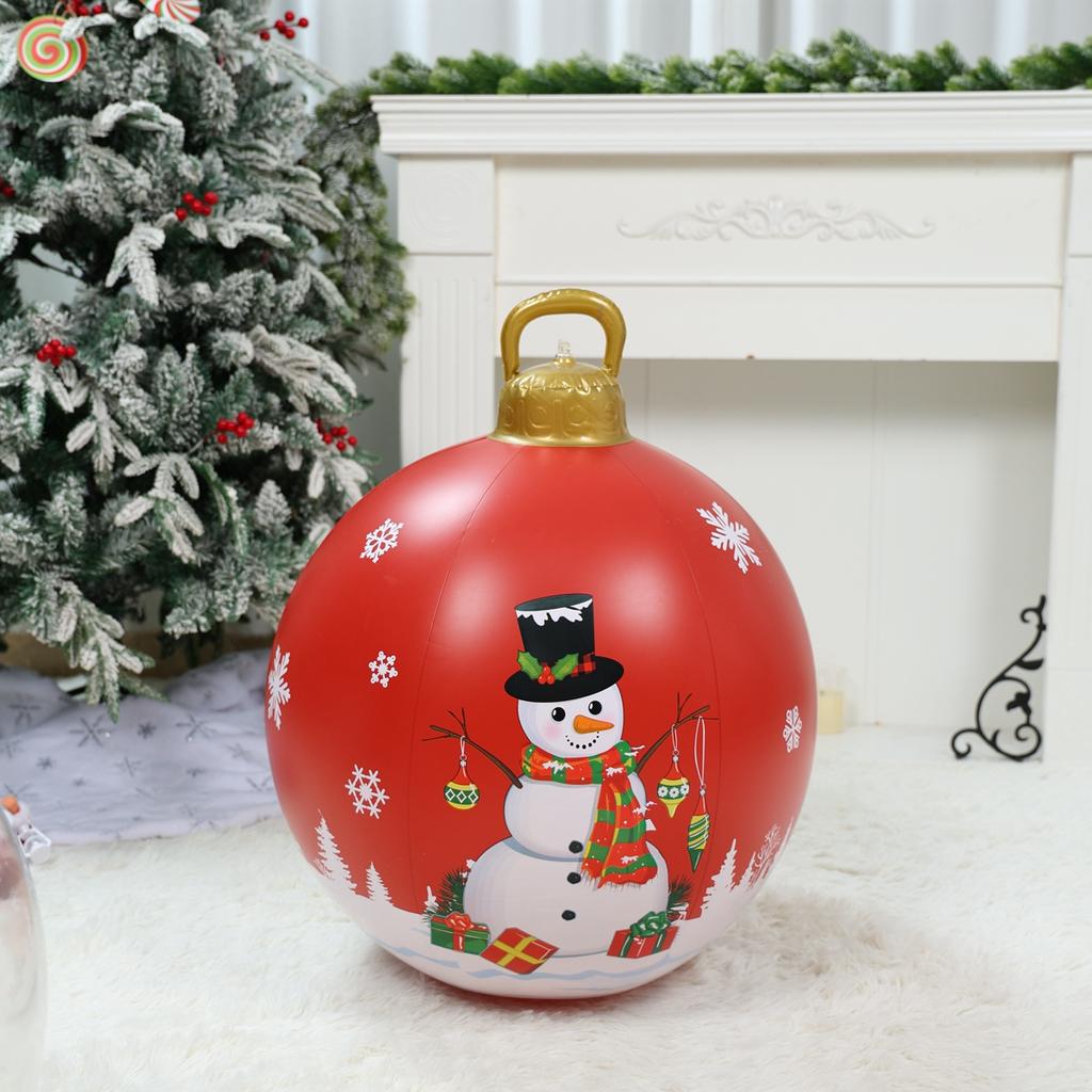 Christmas Giant Inflatable Ball Merry Christmas Decorations for Home 2026 Xmas Outdoor Balloon Ornament Navidad Natal New Year