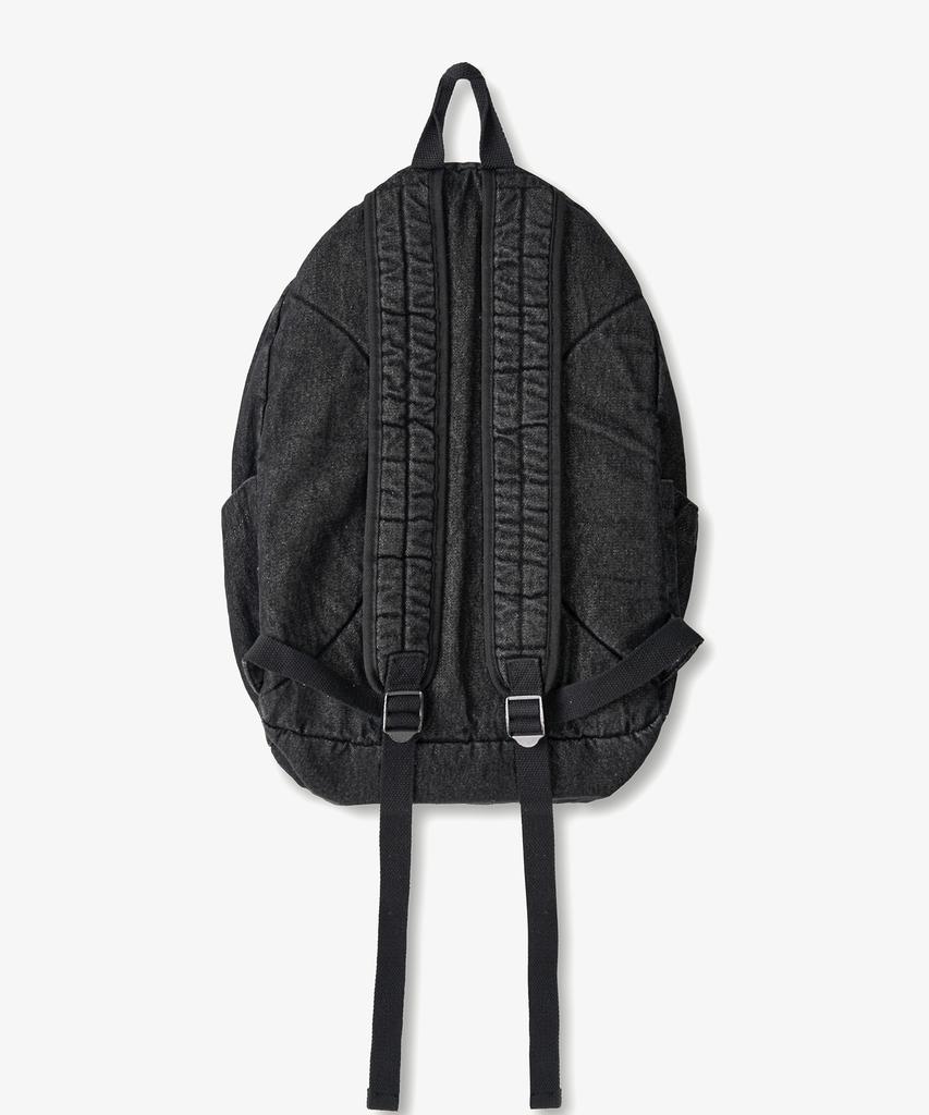 Toffee Denim Backpack (Black)