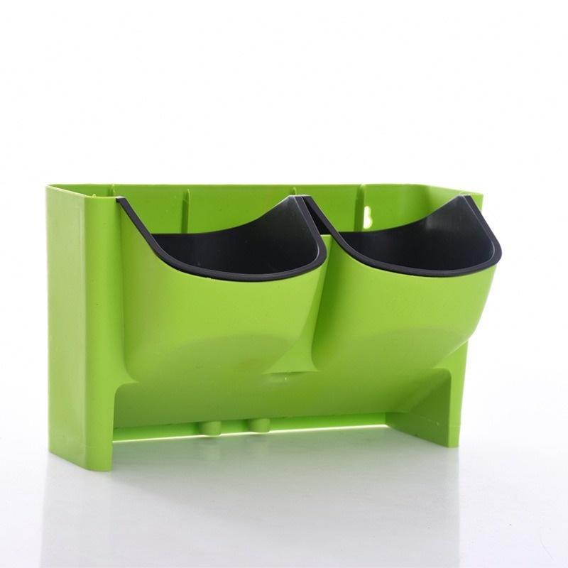 Planter Vertical Greening Indoor and Outdoor Balcony Wall Hanging Flower Pot Creative Combination of Resin Plastic