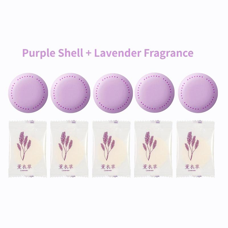 Solid Round Fresher Deodorant for Bathroom, Bedroom, Wardrobe, Car, and Home with Lasting Aromatherapy Fragrance