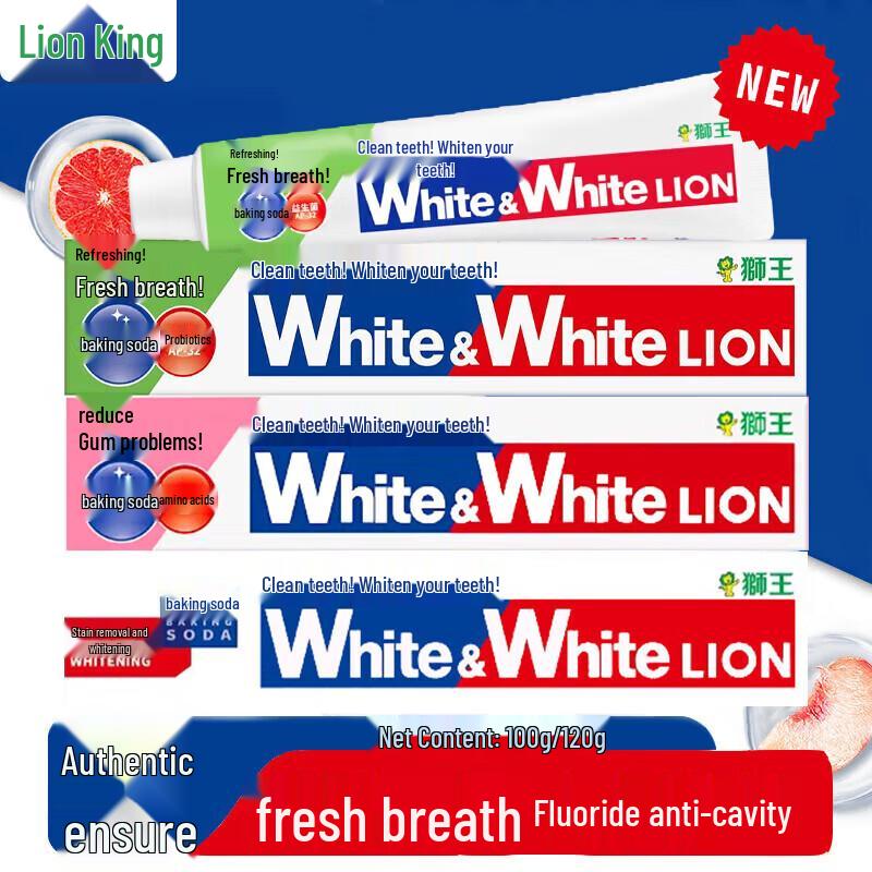 Lion Oral Care Portable 4-Piece Kit