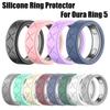Anti Fall Smart Ring Protective Case Elastic Ring Protector for Oura Ring 5 Smart Ring Accessories