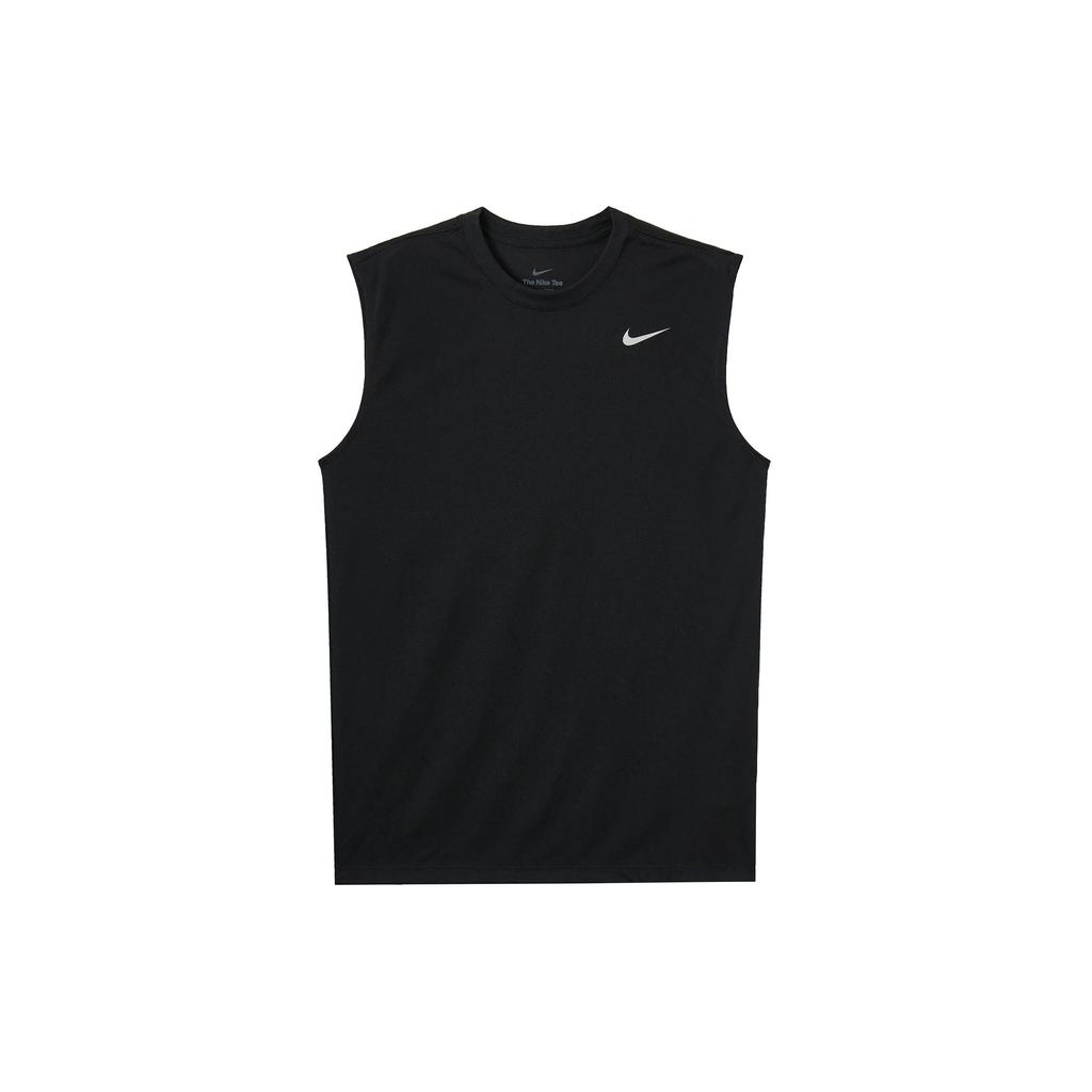 Nike Tank Tops Men's Black Crew Neck Moderate Other (Unisex) Tank Tops DX0992 010