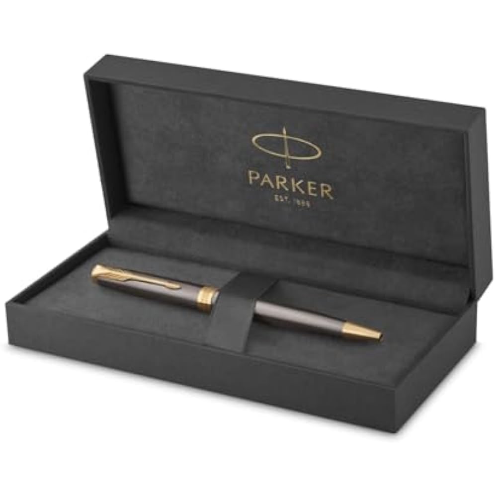 PARKER Parker Ballpoint Pen Sonnet Gray GT Medium Oily Type Gift Box Gift Present Luxury Regular ...