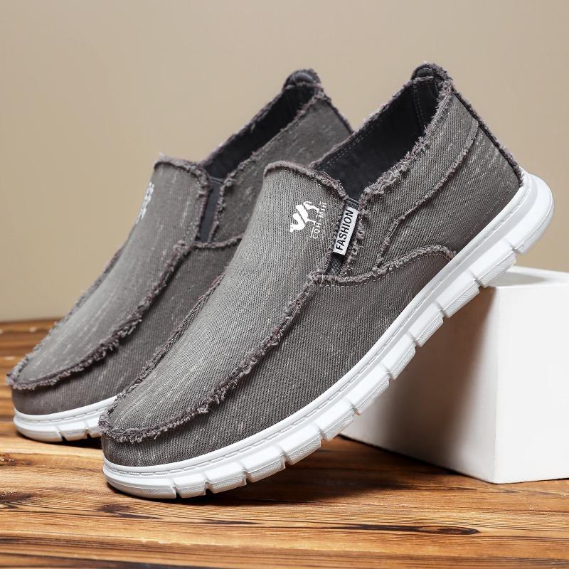 New Casual Shoes, Low-cut Shoes, Soft-soled Canvas Shoes, Light and Comfortable Men's Shoes
