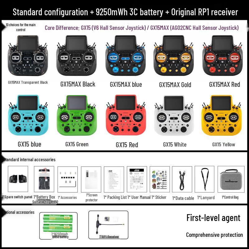 RADIOMASTER GX15 MAX FPV Remote Controller