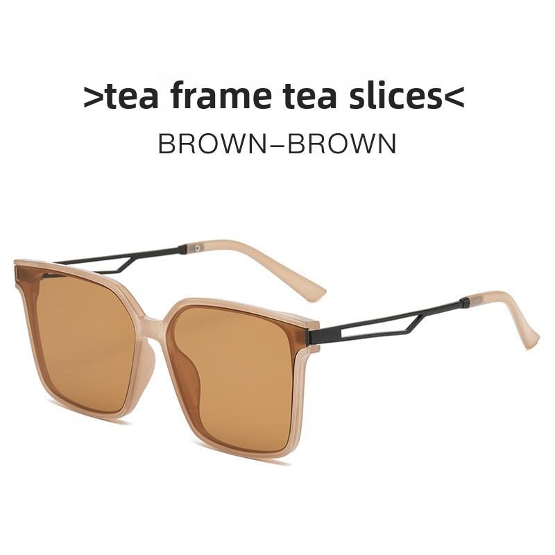 Gm Fashion Retro Square Sunglasses With Uv400 Protection For Casual Outings