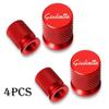 4pcs For Alfa Romeo Giulietta Accessories Car Wheel Tire Valve Caps Tyre Stem Covers Airdust Waterproof rfv233