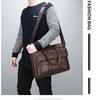 Pánská business casual kabelka aktovka - crossbody taška přes rameno pro kancelář a cestování